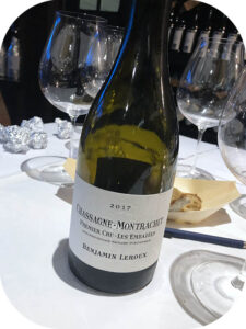 2017 Benjamin Leroux, Chassagne-Montrachet 1er Cru Les Embazées, Bourgogne, Frankrig