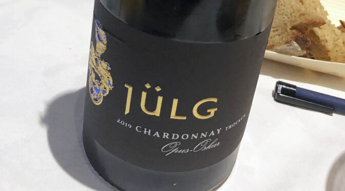 2019 Weingut Jülg, Opus Oskar Chardonnay, Pfalz, Tyskland