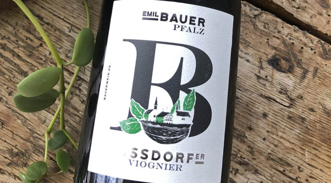 2020 Weingut Emil Bauer & Söhne, Nussdorfer Viognier, Pfalz, Tyskland