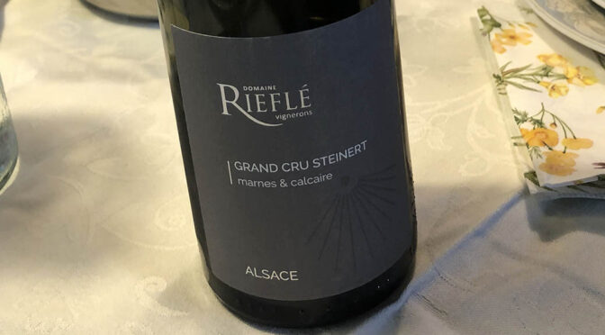 2015 Domaine Rieflé, Grand Cru Steinert Pinot Gris, Alsace, Frankrig