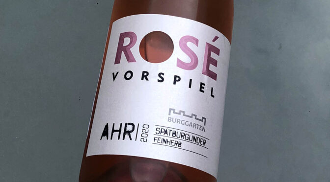 2020 Weingut Burggarten, Rosé Vorspiel Spätburgunder Feinherb, Ahr, Tyskland