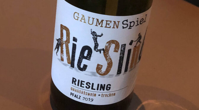 2019 Peter Mertes KG Weinkellerei, Riesling Gaumenspiel Trocken, Pfalz, Tyskland