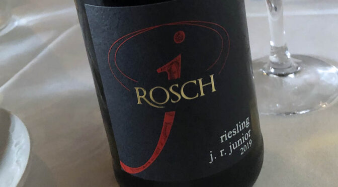 2019 Weingut Josef Rosch, Riesling J.R. Junior, Mosel, Tyskland