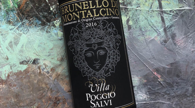 2016 Villa Poggio Salvi, Brunello di Montalcino, Toscana, Italien