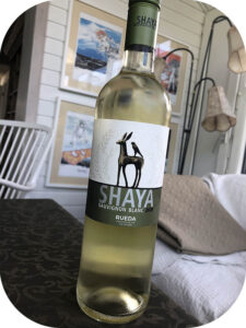 2020 Bodegas Shaya, Shaya Sauvignon Blanc, Rueda, Spanien