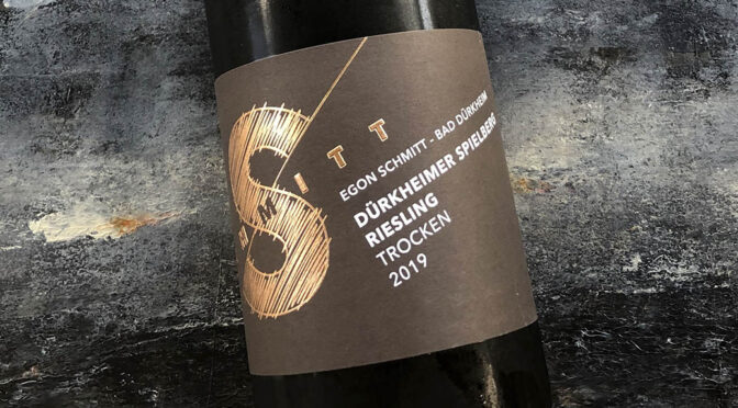 2019 Weingut Egon Schmitt, Dürkheimer Spielberg Riesling Trocken, Pfalz, Tyskland