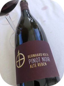 2017 Weingut Bernhard Koch, Hainfelder Letten Pinot Noir Réserve Alte Reben, Pfalz, Tyskland