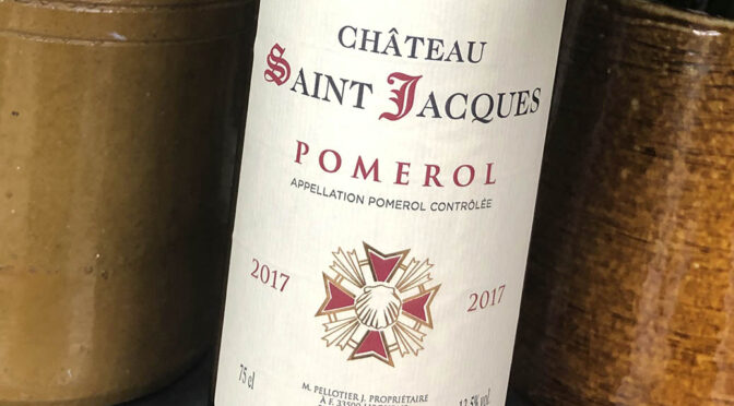 2017 Château Saint Jacques, Pomerol, Bordeaux, Frankrig