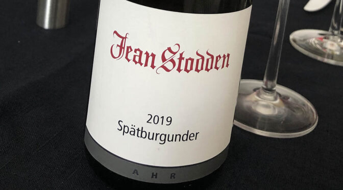 2019 Weingut Jean Stodden, Spätburgunder, Ahr, Tyskland