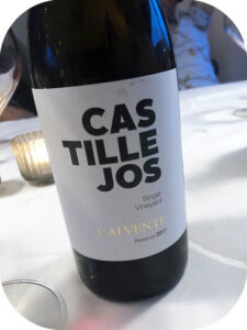 2017 Bodegas Calvente, Castillejos Reserva, Andalusien, Spanien