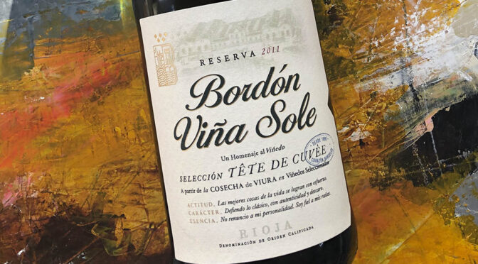 2011 Bodegas Franco-Españolas, Bordón Viña Sole Selección Tête de Cuvée, Rioja, Spanien