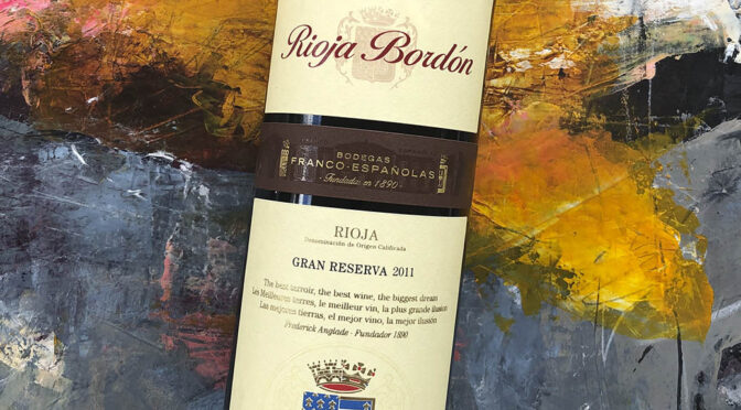 2011 Bodegas Franco-Españolas, Rioja Bordón Viña Gran Reserva,, Rioja, Spanien