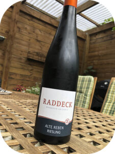 2018 Weingut Raddeck, Riesling Alte Reben, Rheinhessen, Tyskland