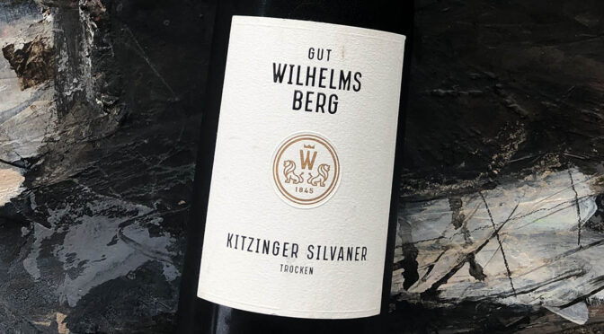 2019 Gut Wilhelmsberg, Kitzinger Silvaner Trocken, Franken, Tyskland