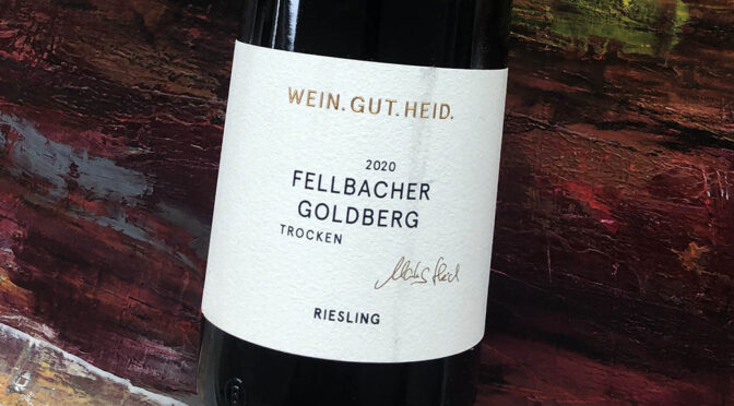 2020 Weingut Heid, Fellbacher Goldberg Riesling Trocken, Württemberg, Tyskland