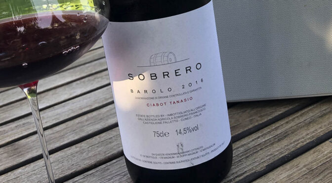 2016 Sobrero, Barolo Ciabot Tanasio, Piemonte, Italien