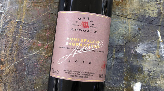 2012 Cantine Adanti, Montefalco Sagrantino Arquata, Umbrien, Italien