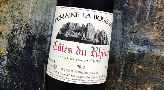 2019 Domaine la Bouïssiere, Côtes du Rhône, Rhône, Frankrig