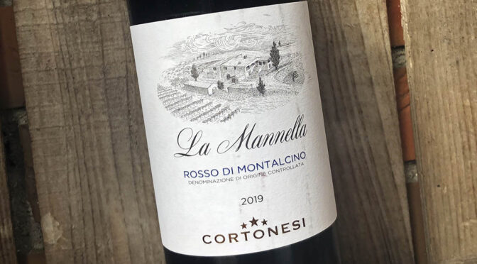 2019 Cortonesi, La Mannella Rosso di Montalcino, Toscana, Italien