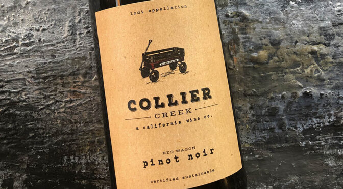 2018 Collier Creek Wine Co., Red Wagon Pinot Noir, Californien