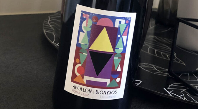 2019 Patrick Lesec, Apollon & Dionysos, Rhône, Frankrig