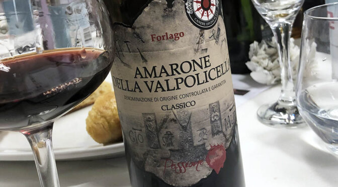 2015 Franchini, Amarone della Valpolicella Forlago Passione, Veneto, Italien