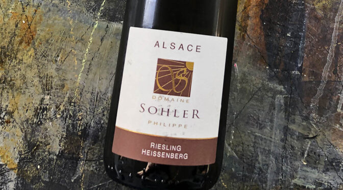 2018 Domaine Philippe Sohler, Riesling Heissenberg, Alsace, Frankrig