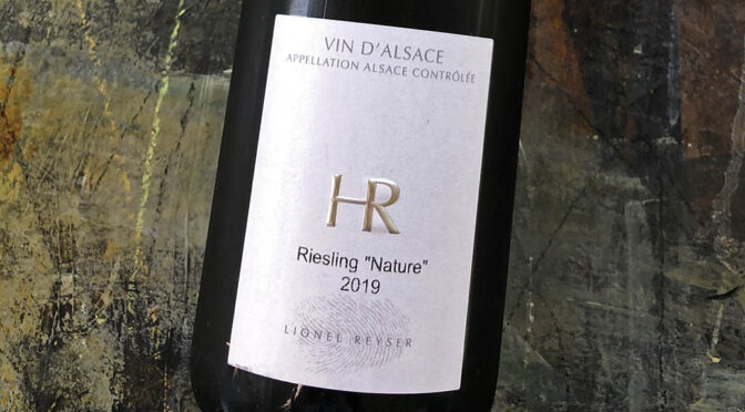 2019 Domaine Hubert Reyser, Riesling Nature, Alsace, Frankrig