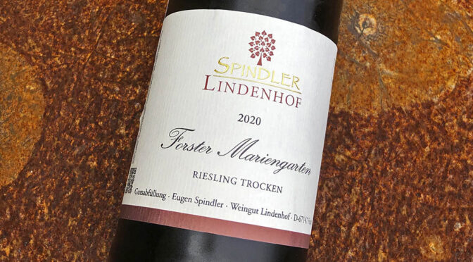 2020 Weingut Spindler Lindenhof, Forster Mariengarten Riesling Trocken, Pfalz, Tyskland