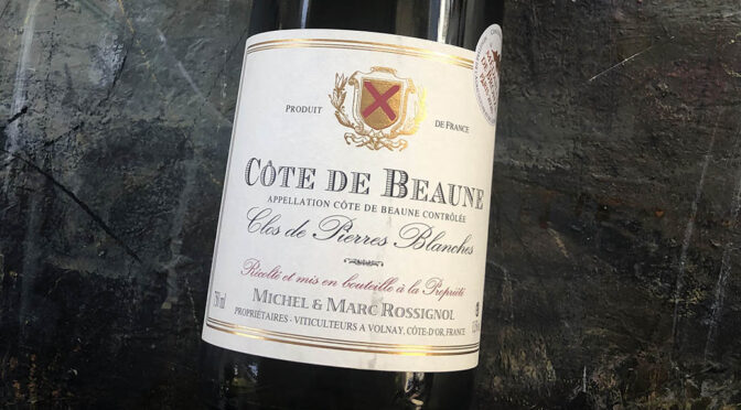 2018 Domaine Michel & Marc Rossignol, Côte de Beaune Clos des Pierres Blanches, Bourgogne, Frankrig