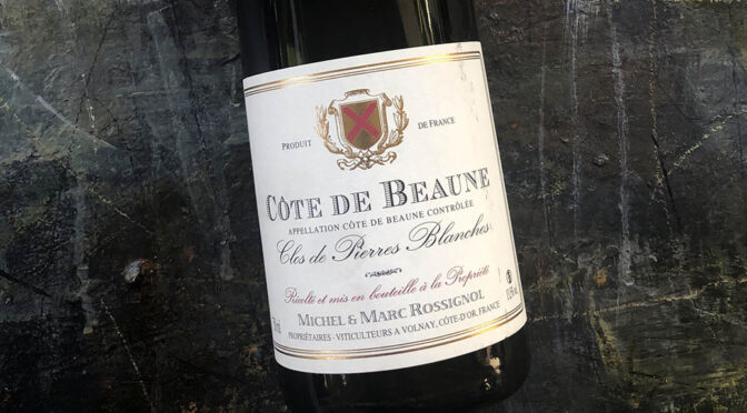 2017 Domaine Michel & Marc Rossignol, Côte de Beaune Clos des Pierres Blanches, Bourgogne, Frankrig