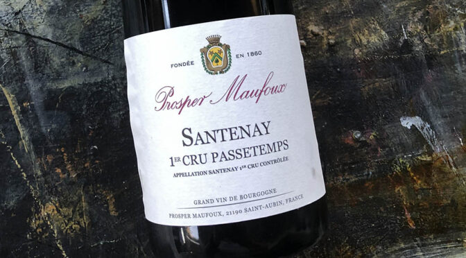 2016 Prosper Maufoux, Santenay 1er Cru Passetemps, Bourgogne, Frankrig