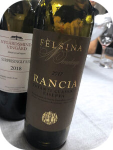 2017 Fèlsina, Rancia Chianti Classico Riserva, Toscana, Italien