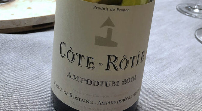 2012 Domaine Rostaing, Côte-Rôtie Ampodium, Rhône, Frankrig