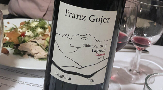 2016 Franz Gojer Glögglhof, Südtiroler Lagrein Granat, Alto Adige, Italien