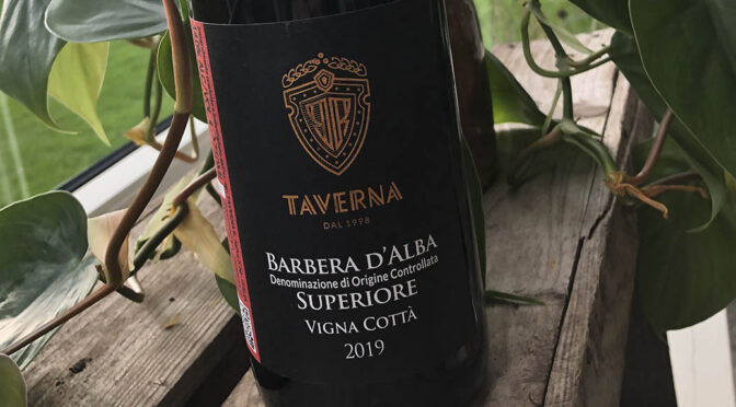 2019 Taverna Wines, Barbera d’Alba Vigna Cottà, Piemonte, Italien