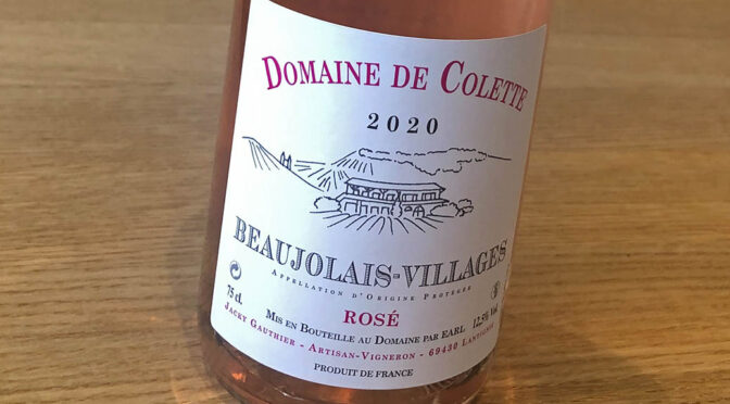 2020 Domaine de Colette, Beaujolais-Villages Rosé, Bourgogne, Frankrig