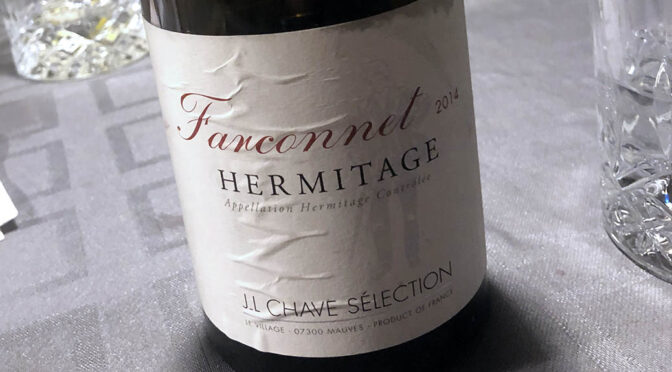 2014 Jean-Louis Chave Selection, Hermitage Farconnet, Rhône, Frankrig