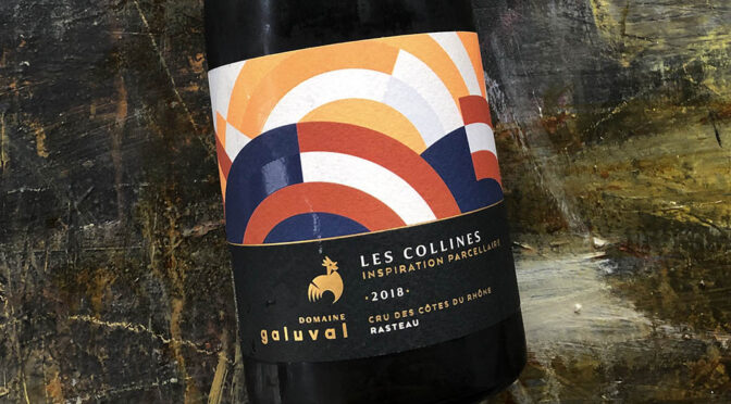 2018 Domaine de Galuval, Les Collines Côtes du Rhône Rasteau, Rhône, Frankrig