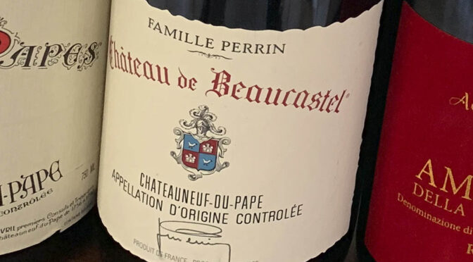 2015 Château de Beaucastel, Châteauneuf-du-Pape, Rhône, Frankrig