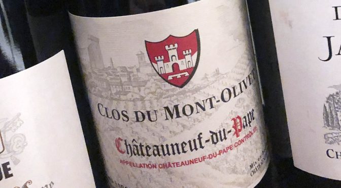 2019 Clos du Mont-Olivet, Châteauneuf-du-Pape, Rhône, Frankrig