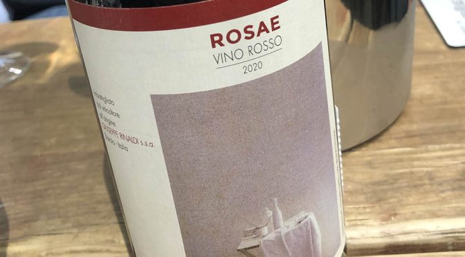 2020 Giuseppe Rinaldi, Rosae Vino Rosso, Piemonte, Italien