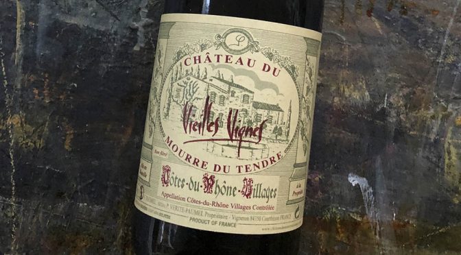 2018 Château du Mourre du Tendre, Côtes du Rhône Villages Cuvée Tradition, Rhône, Frankrig