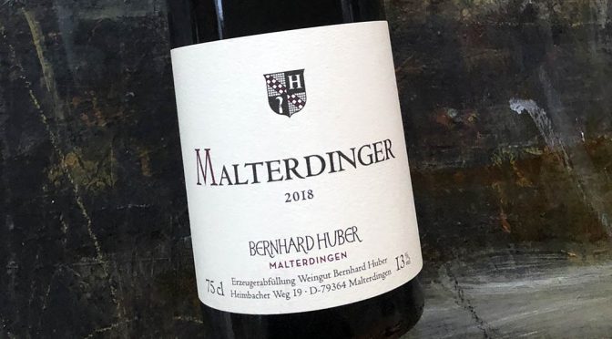 2018 Weingut Bernhard Huber, Malterdinger Spätburgunder, Baden, Tyskland