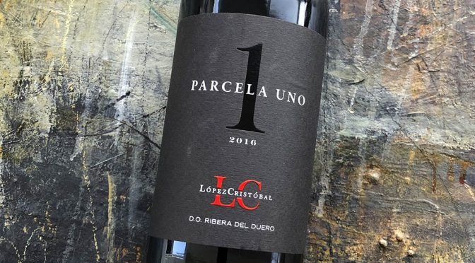 2016 Bodegas López Cristobal, Parcela Uno, Ribera del Duero, Spanien