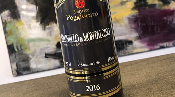 2016 Tenute Poggiocaro, Brunello di Montalcino, Toscana, Italien