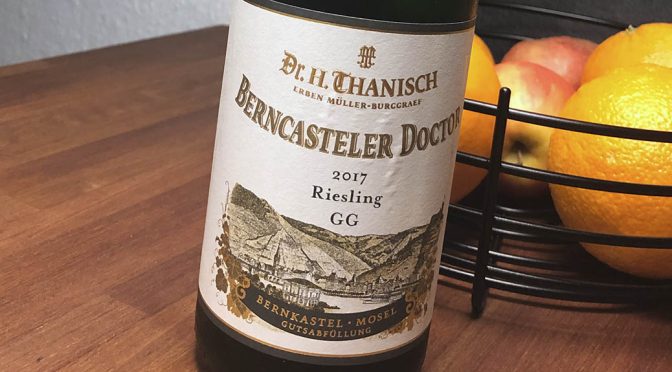 2017 Weingut Witwe Dr. H. Thanisch Erben Müller-Burggraef, Bernkasteler Doctor Riesling GG, Mosel, Tyskland