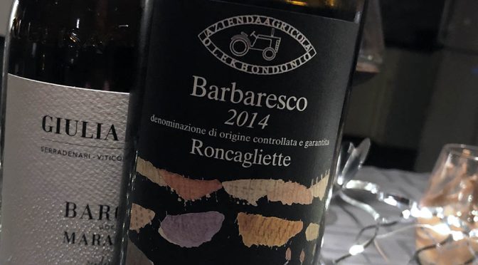 2014 Olek Bondonio, Barbaresco Roncagliette, Piemonte, Italien