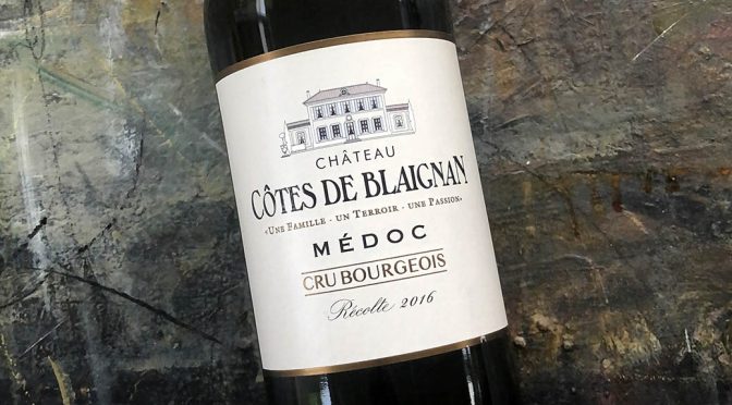 2016 Château Côtes de Blaignan, Médoc Cru Bourgeois, Bourdeaux, Frankrig