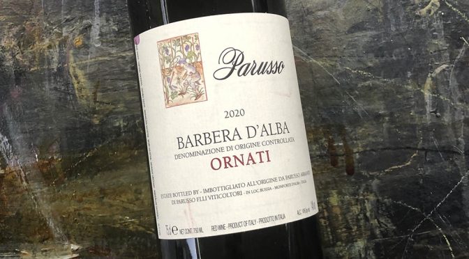 2020 Parusso, Barbera d’Alba Ornati, Piemonte, Italien